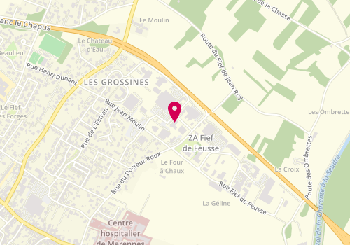 Plan de Marennes Optique, Zone Artisanale des Grossines
7 Rue des Entrepreneurs, 17320 Marennes-Hiers-Brouage