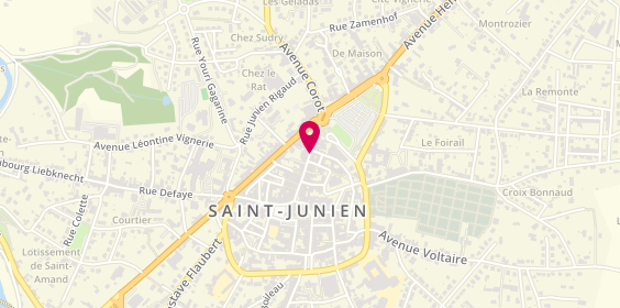 Plan de Polycentre, 36 Rue Lucien Dumas, 87200 Saint-Junien