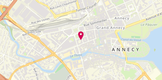 Plan de Perrier Contact, 3 Bis Rue des Glières, 74000 Annecy