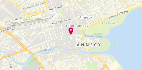 Plan de Fournier Opticien, 6 Rue Notre Dame, 74000 Annecy