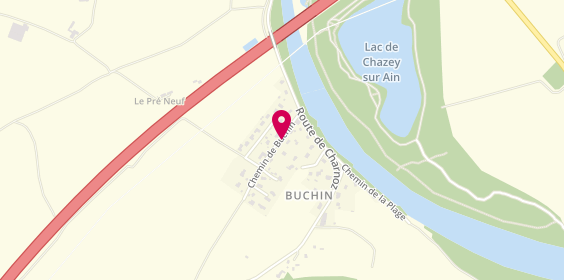 Plan de Optic Chez Vous, 93 chemin de Buchin, 01800 Villieu-Loyes-Mollon