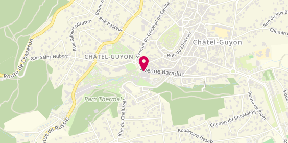 Plan de Optic Point de Vue, 4 avenue Baraduc, 63140 Châtel-Guyon