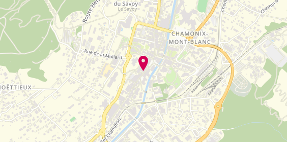 Plan de Optique Lafarge, 34 Rue du Dr Paccard, 74400 Chamonix-Mont-Blanc