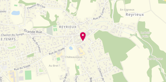 Plan de Gavoille Opticiens, 80 Rue Louis Antoine Duriat, 01600 Reyrieux