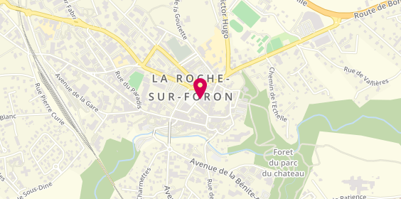Plan de La Roche Optique, en Face de la Mairie
21 Bis Rue Carnot, 74800 La Roche-sur-Foron