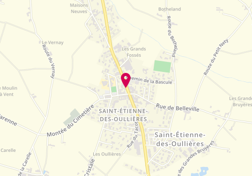 Plan de Fando'ptic, 327 Rue Beaujolais, 69460 Saint-Étienne-des-Oullières