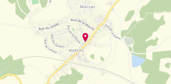 Plan de Manou Vision, 31 avenue du Limousin, 23210 Marsac