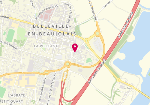 Plan de Krys Belleville, 10 Rue des Remparts, 69220 Belleville-en-Beaujolais