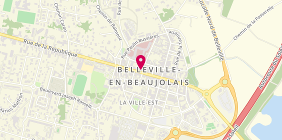 Plan de Atol, 66 Rue de la République, 69220 Belleville-en-Beaujolais