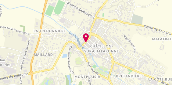 Plan de Optic 2000, 101 Rue Pasteur, 01400 Châtillon-sur-Chalaronne
