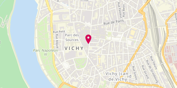 Plan de Opticeo, 15 Rue Georges Clemenceau, 03200 Vichy