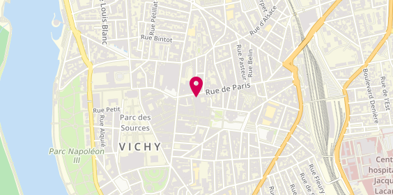 Plan de Audition Mutualiste, 6 Rue de Paris, 03200 Vichy
