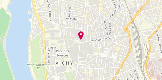 Plan de Dioptis, 4 Rue Jean Jaurès, 03200 Vichy