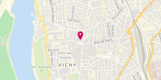 Plan de Générale d'Optique, Centre Commercial Les 4 Chemins
35 Rue Lucas, 03200 Vichy