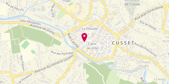 Plan de Dupré - Derboux, 6 Rue de Liège, 03300 Cusset