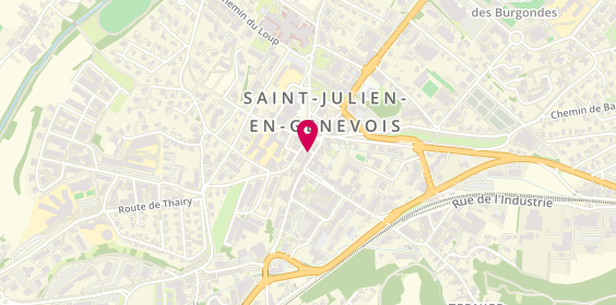 Plan de Optique Décharne, 6 Grand Rue, 74160 Saint-Julien-en-Genevois