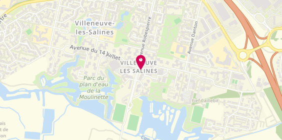 Plan de Optiques des Salines, 2 Avenue Billaud Varenne, 17000 La Rochelle
