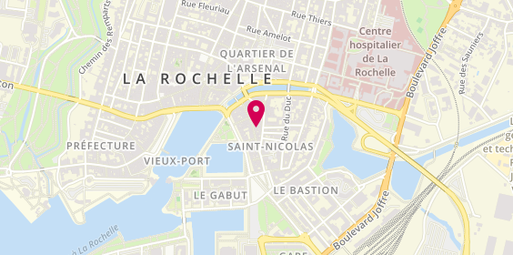 Plan de Les Binocles de Sophie, 27 Rue Saint-Nicolas, 17000 La Rochelle