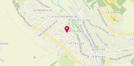 Plan de La Lunetterie - Morzine, 73 Route de la Plagne, 74110 Morzine