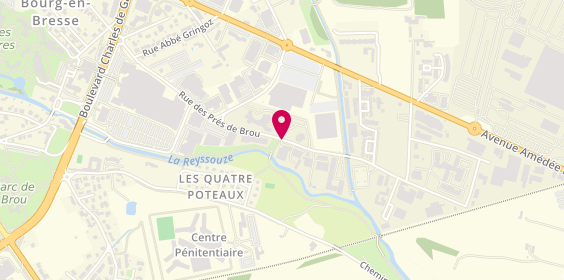 Plan de Atol Cote Optique Bourg en Bresse, Centre Commercial Carrefour Rue Prés de Brou, 01000 Bourg-en-Bresse