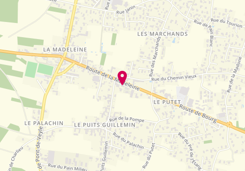 Plan de Optique - Audition Plouhinec à Replonges, 422 Route de la Madeleine, 01750 Replonges