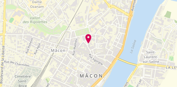 Plan de Macon Optique, Centre Commercial Auchan Stade Nord Km 400, 71000 Mâcon