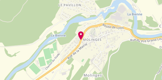 Plan de Lunettes Yves Cogan SA, 2 Route Lyon, 39360 Molinges