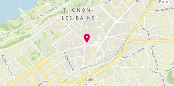 Plan de Optic 2000, 2 avenue des Allobroges, 74200 Thonon-les-Bains