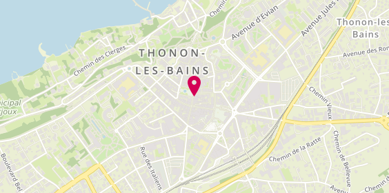 Plan de BRECHOTTE OPTIQUE & AUDITION depuis 1953, 39 Grande Rue, 74200 Thonon-les-Bains