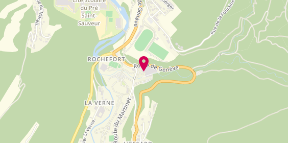Plan de Dalloz Creations, Route de Genève, 39200 Saint-Claude