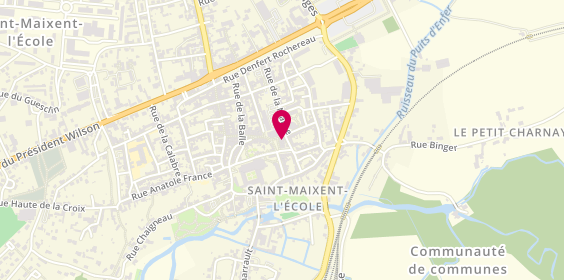 Plan de Miroptic, 25 Bis Rue de la Tour Chabot, 79400 Saint-Maixent-l'École