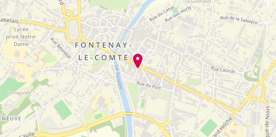 Plan de Optic 2000, 34 Rue de la République, 85200 Fontenay-le-Comte
