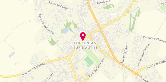 Plan de Optique Margogne Coulonges sur l'Autize, 13 Rue de Fontenay, 79160 Coulonges-sur-l'Autize