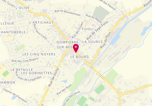 Plan de Atol, 48 Grande Rue Grande Rue, 03290 Dompierre-sur-Besbre