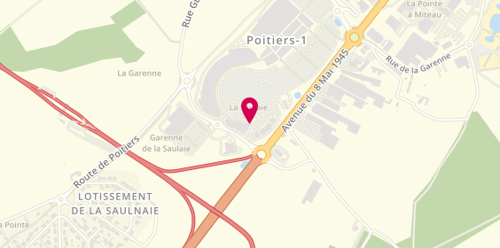 Plan de Optical Center, Centre Commercial Auchan Sud
2 All. De la Saulaie, 86000 Poitiers