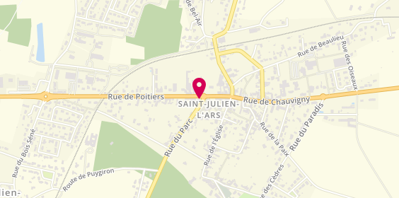 Plan de Vision Plus, 11 Rue de Poitiers, 86800 Saint-Julien-l'Ars