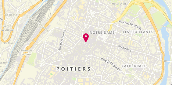 Plan de Optique du Palais, 3 Rue Gambetta, 86000 Poitiers