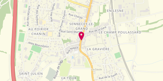 Plan de Bourgogne Optique, 26 avenue du 4 Septembre 1944, 71240 Sennecey-le-Grand
