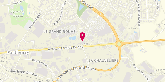 Plan de Opticien PARTHENAY - Optical Center, Zone Aménagement des Loges
163 avenue Aristide Briand, 79200 Parthenay