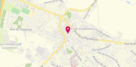 Plan de Optique Margogne - la Chataîgneraie, 9 Rue Félix Lionnet, 85120 La Châtaigneraie