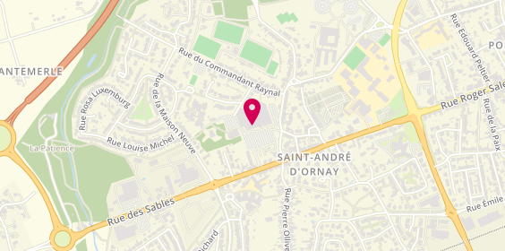Plan de Saint André Optique, Route des Sables
Centre Commercial Carrefour, 85000 La Roche-sur-Yon