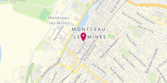 Plan de Krys, 32 Rue Carnot, 71300 Montceau-les-Mines