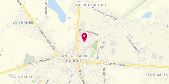 Plan de Optique Saint Germain, Route de Pierre, 71330 Saint-Germain-du-Bois