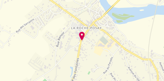 Plan de La Roche Posay Optique, 43 Cr Pasteur, 86270 La Roche-Posay