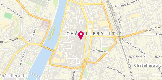 Plan de Optique Duvot, opticien de confiance à Châtellerault, 87 Rue des Limousins, 86100 Châtellerault