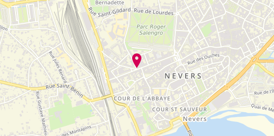 Plan de Lookoptic, 30 avenue Général de Gaulle, 58000 Nevers