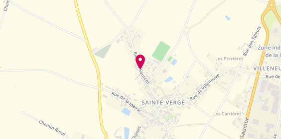 Plan de Alain Afflelou, Saumur, 79100 Sainte-Verge