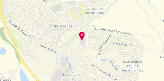 Plan de Optique la Bruffière, Rue Brûlerie, 85530 La Bruffière