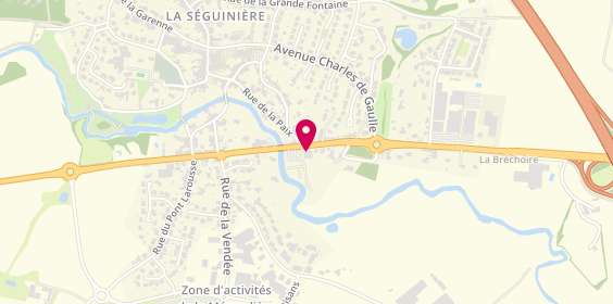 Plan de Lunettestore, 10 avenue de Nantes, 49280 La Séguinière