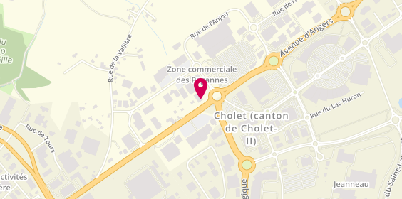 Plan de Alain Afflelou, 35 avenue Edmond Michelet, 49300 Cholet